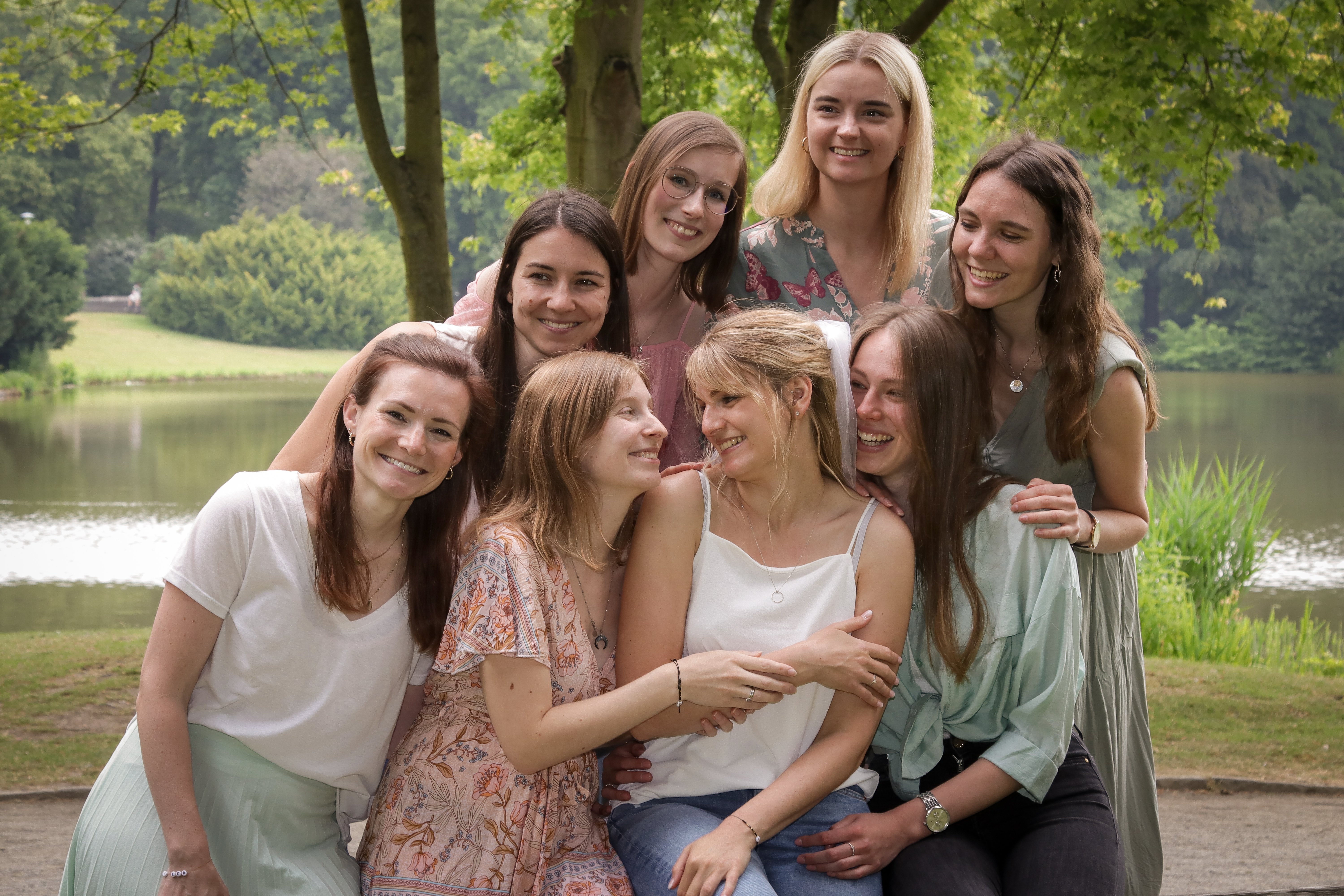 Junggesellenabschied Gruppenbild